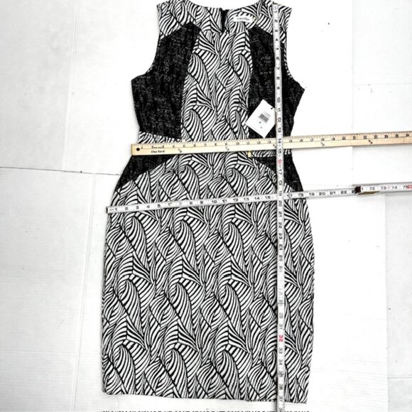 New with tag Calvin Klein dress for office work or casual wear black white (14) - Picture 5 of 9